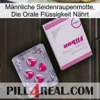 Männliche Seidenraupenmotte, Die Orale Flüssigkeit Nährt 32